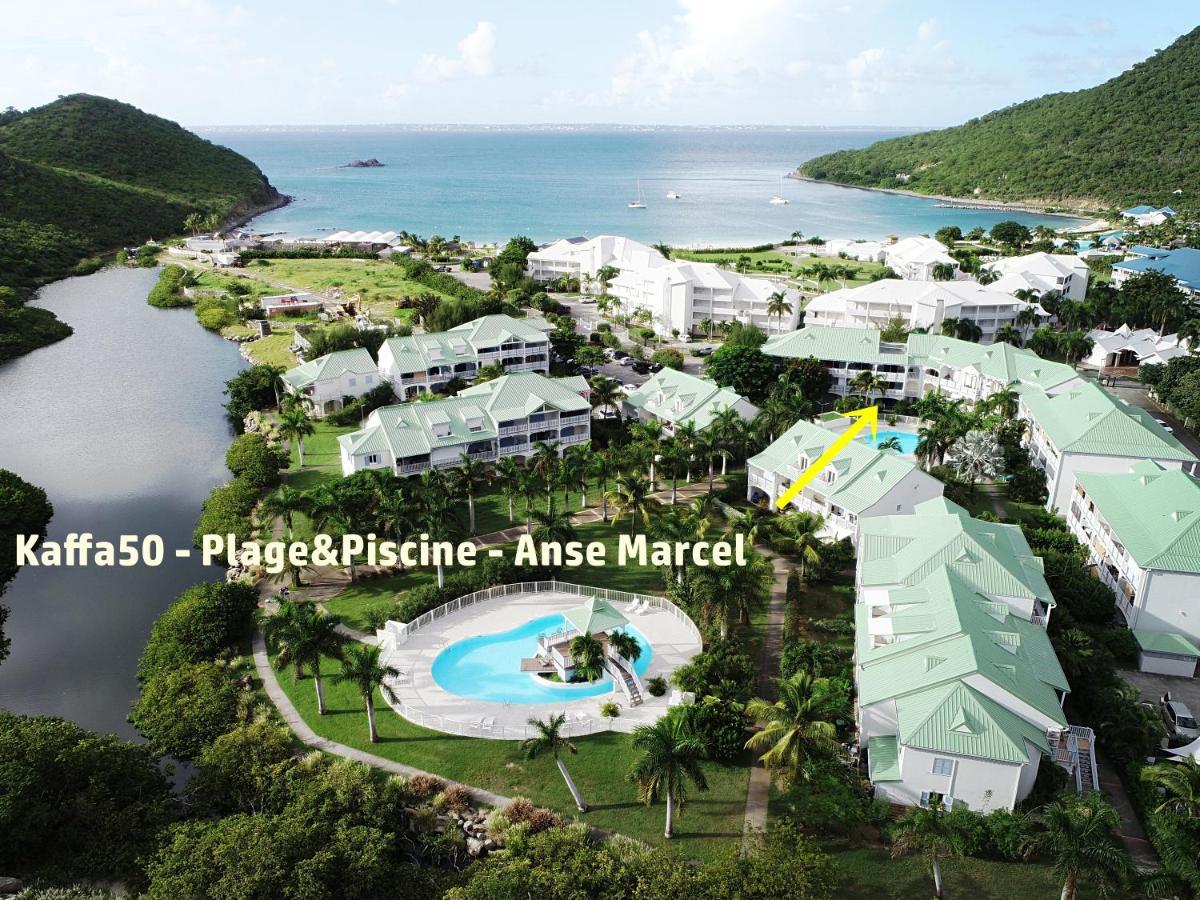 Kaffa50 - Plage & 3Piscines - Anse Marcel Eksteriør bilde