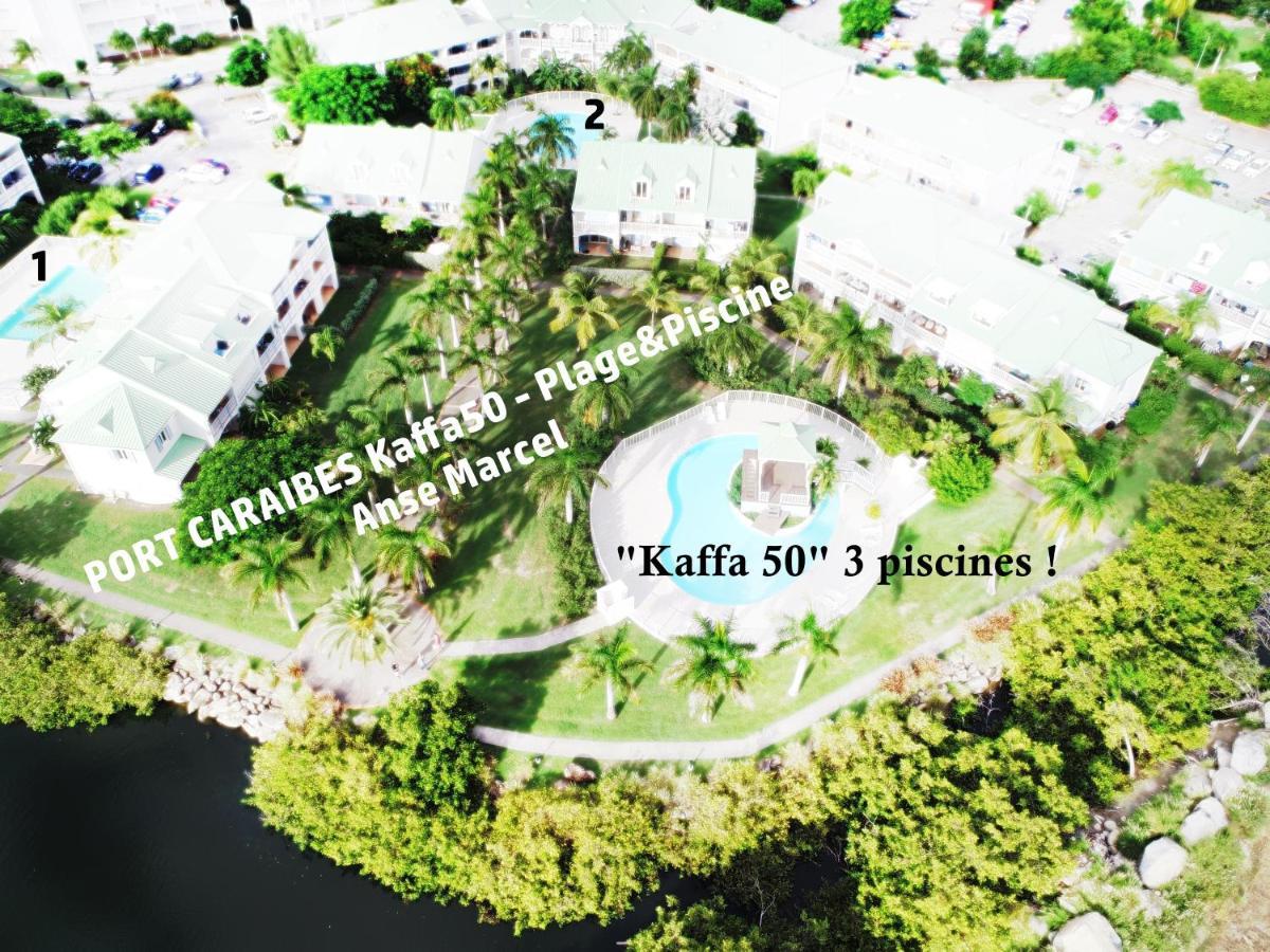 Kaffa50 - Plage & 3Piscines - Anse Marcel Eksteriør bilde