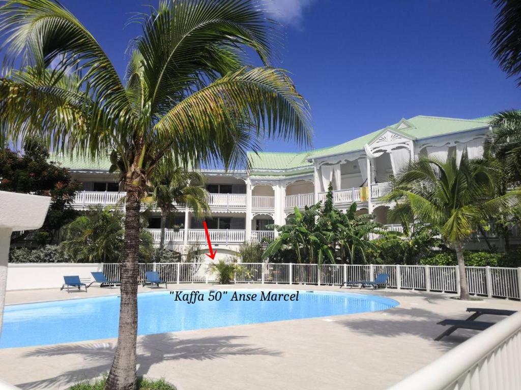 Kaffa50 - Plage & 3Piscines - Anse Marcel Eksteriør bilde